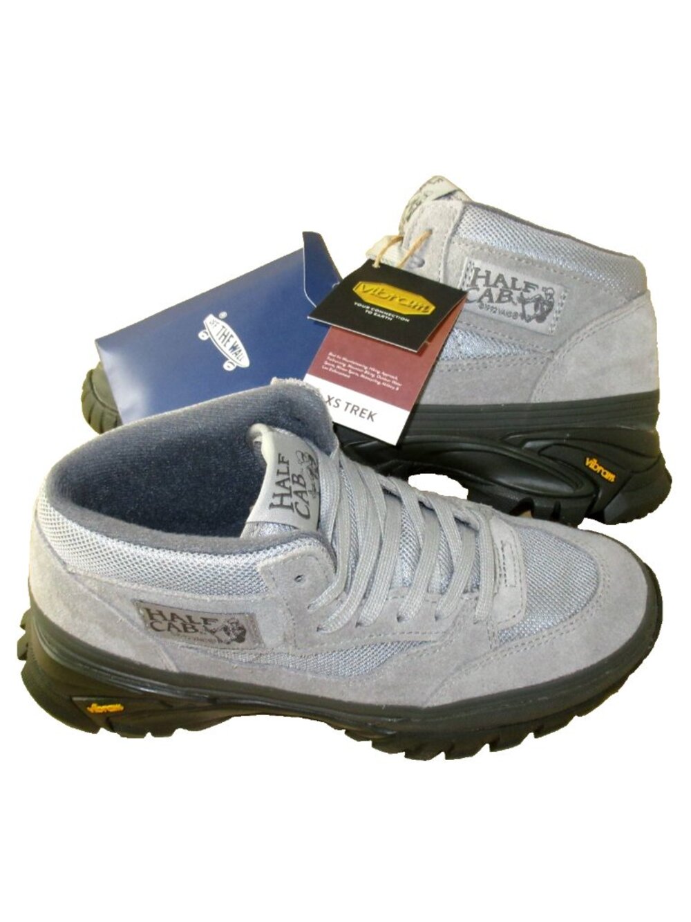 Vans Women's Premium Lx Half Cab 33 Trail Hiking Shoes Drizzle Grey Size 8.5 NEW